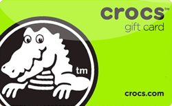 crocs gift voucher