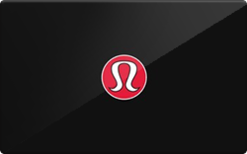 lululemon gift cards discount