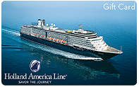 Holland America gift card